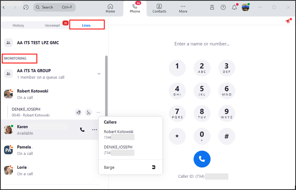 Zoom Phone Call Monitoring-Call Queue